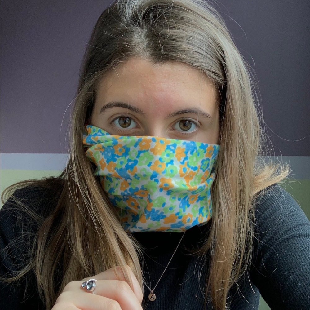 Aster June headbands/fashionable face shields